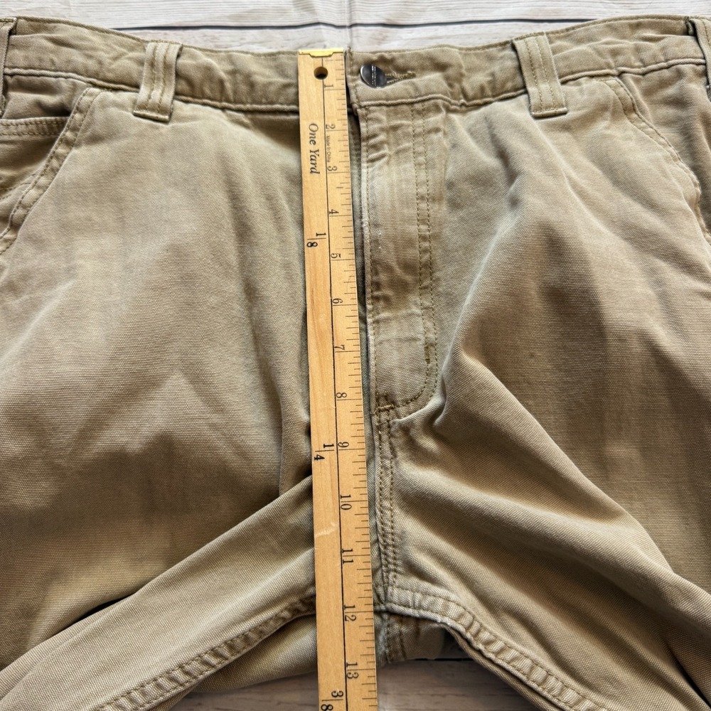 Carhartt‎ Relaxed Fit Workwear Pants Khaki Beige RN 14806 Men's Size 36x34 - Picture 6 of 15